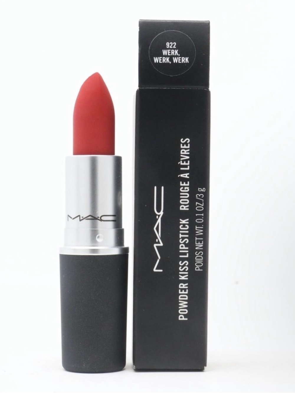 MAC Cosmetics Matte Lipstick - #922 Werk, Werk, Werk (Red)